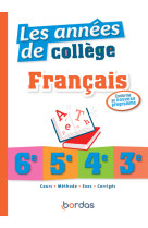 Les annees de college - francais