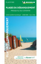 Carte plages du débarquement - presqu'ile du cotentin