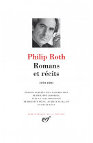 Romans et recits (1979-1991)