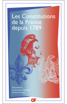 Les constitutions de la france depuis 1789