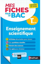 Mes fiches pour le bac enseignement scientifique terminale