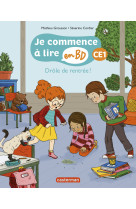 Je commence a lire en bd ce1 t1 drole de rentree !