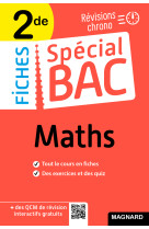 Special bac fiches maths 2nde bac 2022 - tout le programme en 50 fiches, memos, schemas-bilans, exerc