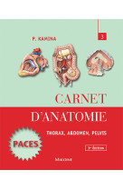 Carnet d-anatomie t3 thorax abdomen pelvis 3ed