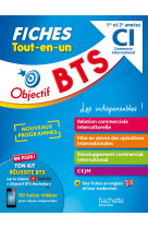 Objectif bts commerce international -  fiches tout-en-un