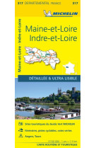 Carte departementale 317 indre-et-loire, maine et loire