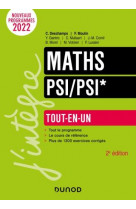 3 - parcours ingenieur - t01 - mathematiques tout-en-un psi / psi* - 3e ed.