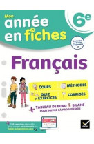 Francais 6eme - fiches de revision & exercices