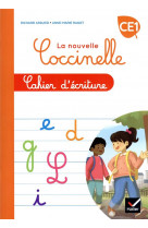 Coccinelle - francais ce1 ed. 2022 - cahier d-ecriture