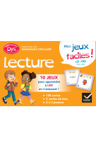 Mes jeux de lecture facile ! dys (cp-ce1)