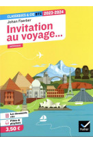 Invitation au voyage... (programme bts 2023-2024) - anthologie pour l-epreuve de culture generale et