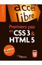 Premiers pas en css3 et html5 - 9e edition