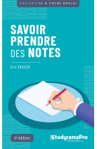 Savoir prendre des notes