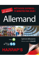 Harrap-s methode express allemand 2cd+livre