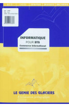 Informatique pour bts commerce international (pochette)
