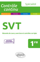 Specialite svt 1ere - nouveaux programmes