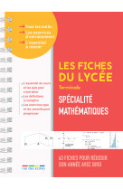 Les fiches du lycee specialite mathematiques