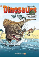 Les dinosaures en bd - version anglaise - a game of bones !