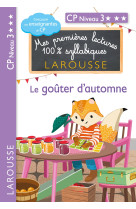 Premieres lectures syllabiques - cp niveau 3 - l-automne