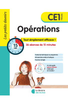 Les petits devoirs - operations ce1