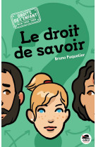 Le droit de savoir