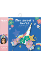 Mon serre-tete licorne - en paillettes