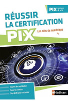 Reussir sa certification pix (niveaux 4-5-6) - 2023