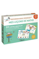 Mes lecons de maths cm1, cm2, 6eme - 50 cartes mentales pour comprendre facilement la numeration, le c