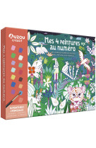 Mon coffret d-artiste - mes 4 peintures au numero