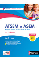 Concours atsem et asem 2023-2024 - ecrit + oral - n16 - categorie c - (ifp)