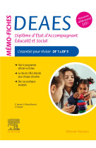 Memo-fiches deaes - diplome d-etat d-accompagnant educatif et social - l-essentiel pour reviser - df