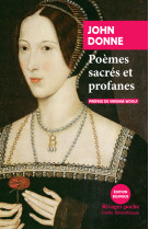 Poèmes sacrés et profanes