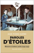 Paroles d'étoiles