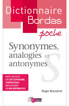 Dictionnaire bordas de poche synonymes analogies  et antonymes