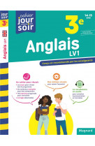 Anglais 3eme lv1 - cahier jour soir - concu et recommande par les enseignants
