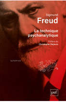 La technique psychanalytique (3ed)