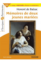 Memoires de deux jeunes mariees - bac francais 1re 2022 - classiques et patrimoine - bac francais 20