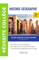 Reussite college histoire-geographie 6eme