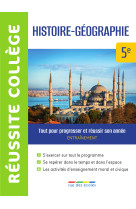 Reussite college histoire-geographie 5eme