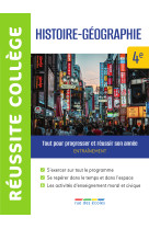 Reussite college histoire-geographie 4eme