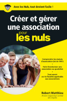 Creer et gerer une association pour les nuls poche