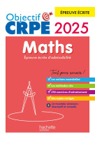 Objectif crpe 2024 - 2025 - maths - epreuve ecrite d-admissibilite