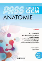 Pass tout en qcm - anatomie 2e ed. - pass et l.as