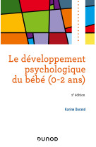 Le developpement psychologique du bebe (0-2 ans) -2e d.