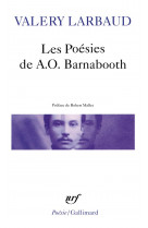 Poesies de a.o.barnabooth