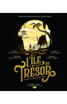 L-ile au tresor livre-cd