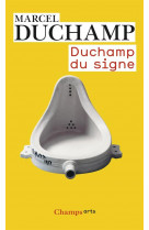 Duchamp du signe (champs arts ne)