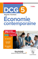 Dcg 5 economie contemporaine - fiches de revision - 2e ed.