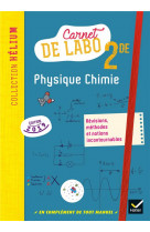 Physique chimie 2nde - ed. 2019 - carnet de labo