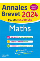 Annales brevet 2024 - maths